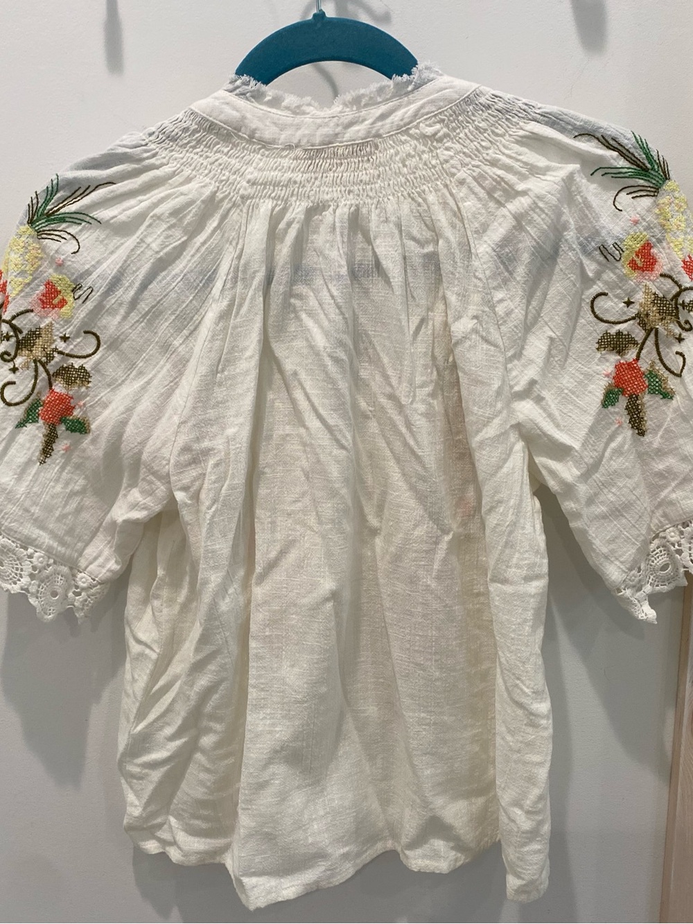 NWT Jennifer & Grace Embroidered Shirt / Blouse Sz. XS - Picture 3 of 3